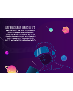 Extended Reality Infographic PPT Slide 1