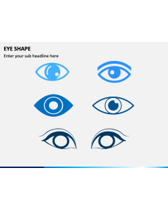 Eye Shape PPT Slide 1