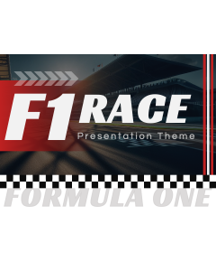F1 Race Presentation Theme PPT Thumbnail