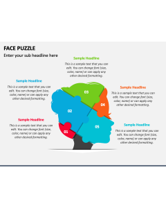 Face Puzzle PPT Slide 1