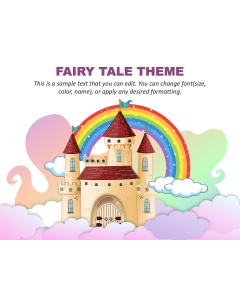 Fairy Tale Theme PPT Slide 1