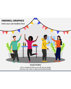 Farewell Graphics PPT Slide 1