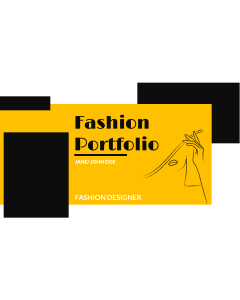 Fashion Designer Portfolio PPT Slide 1
