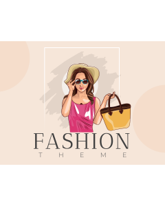 Fashion Theme PPT Slide 1