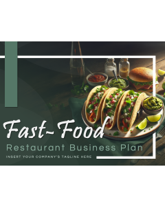 Fast Food Restaurant Business Plan PPT Thumbnail
