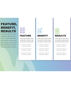 Feature, Benefit, Results PPT Thumbnail