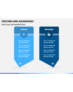 Features and Advantages PPT Slide 1
