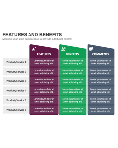 Features and Benefits PPT Slide 1