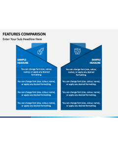Features Comparison Free PPT Slide 1