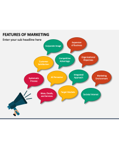 Features of Marketing PPT Slide 1