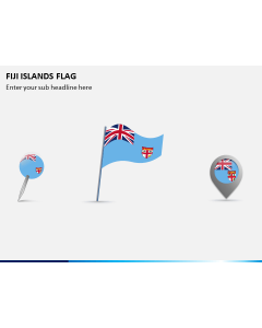 Fiji Flag PPT Slide 1