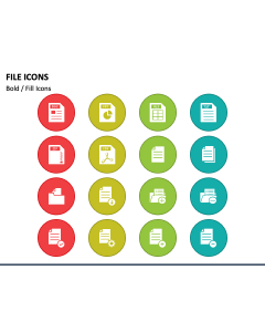 File Icons PPT Slide 1
