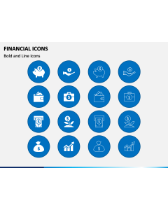 Financial Icons PPT Slide 1