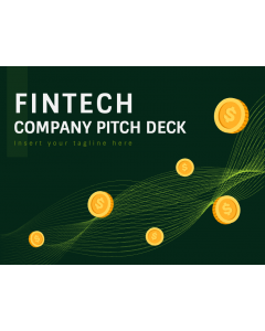 Fintech Company Pitch Deck PPT Slide 1