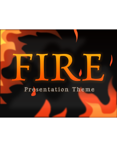 Fire Theme PPT Thumbnail