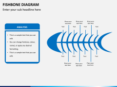 Fishbone diagram PPT slide 1