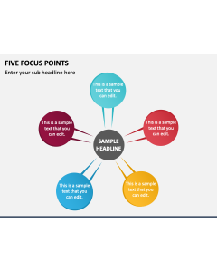 Five Focus Points PPT Slide 1