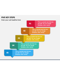 Five Key Steps PPT Slide 1
