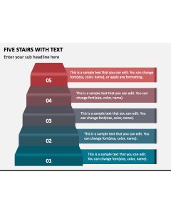 Stairs Diagrams for PowerPoint and Google Slides