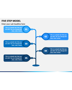 Five Step Model PPT Slide 1