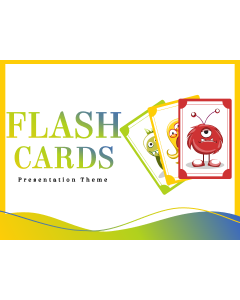 Flashcards Theme PPT Slide 1