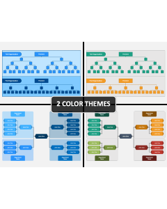 Flat Organization PPT Cover Slide