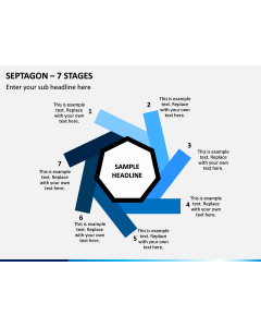 Septagon – 7 Stages PPT Slide 1