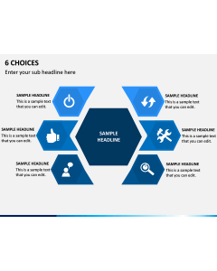 6 Choices PPT Slide 1