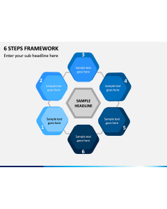 6 Steps Framework PPT Slide 1