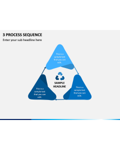 3 Process Sequence PPT Slide 1