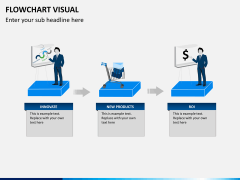 Flowchart visual PPT slide 1