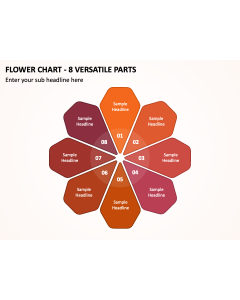 Flower Chart - 8 Versatile Parts PPT Thumbnail