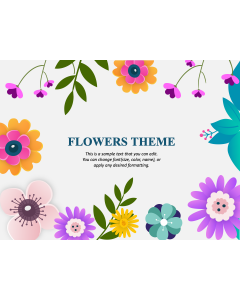 Flowers - Free Download PPT Slide 1