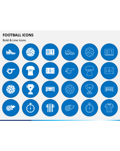 Football Icons Slide 1