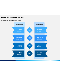 Forecasting Methods PPT Slide 1