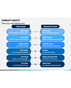 Forklift Safety PPT Slide 1