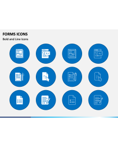 Forms Icons PPT Slide 1