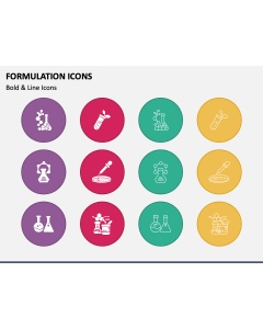 Formulation Icons PPT Slide 1