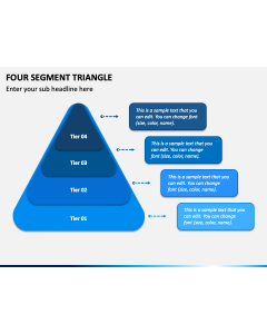Four Segment Triangle PPT Slide 1