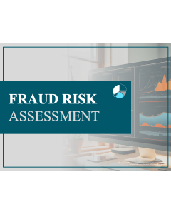Fraud Risk Assessment PPT Slide 1