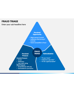 Fraud Triage PPT Slide 1