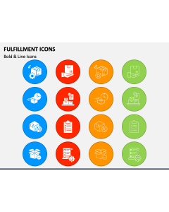 Fulfillment Icons PPT Slide 1