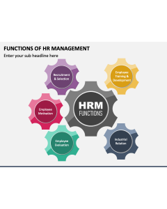 Functions of HR Management PPT Slide 1