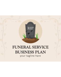 Funeral Service Business Plan PPT Slide 1