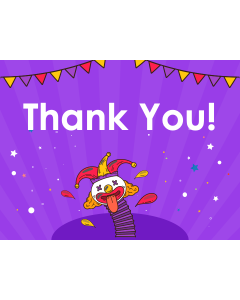 Funny Thank You Slide PPT Thumbnail