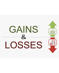 Gains and Losses PPT Slide 1