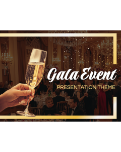 Gala Event Presentation Theme - Free Download