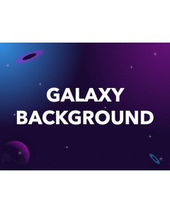 Galaxy Background PPT Slide 1