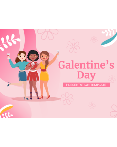 Galentine's Day PPT Slide 1