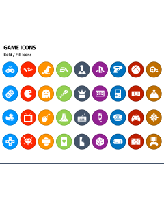 Game Icons PPT Slide 1